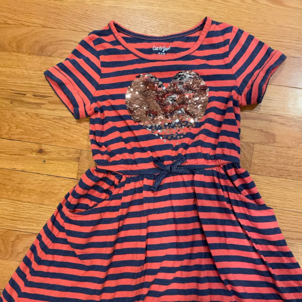 Cat & Jack girls dress size 7/8